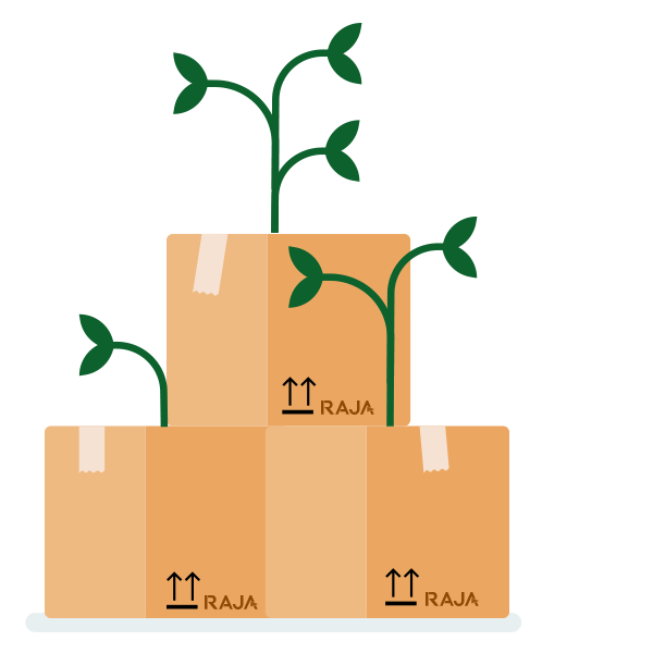 Utilizzare imballaggi biobased, cioè realizzati a partire da materiali naturali rinnovabili