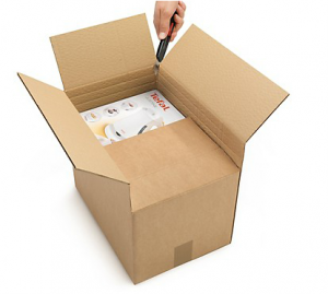 CHA05 Rajapack, la scatola in cartone che puoi regolare in altezza