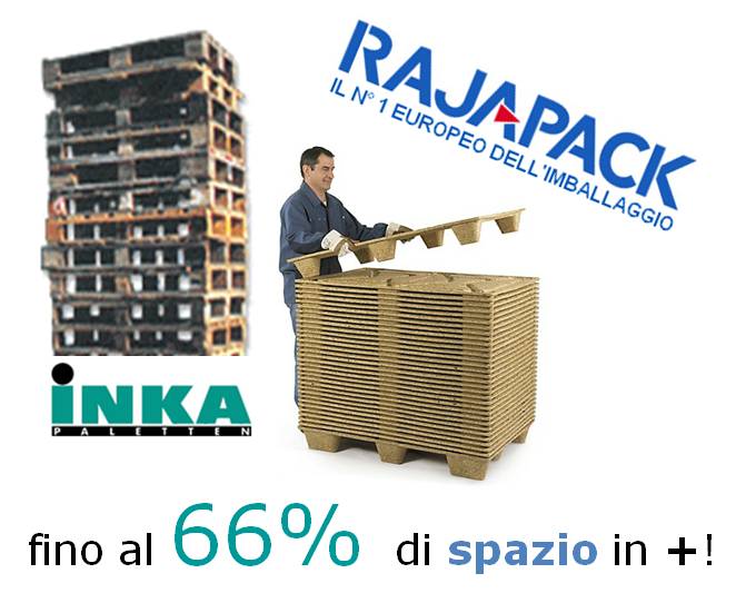 INKA pallet salvaspazio