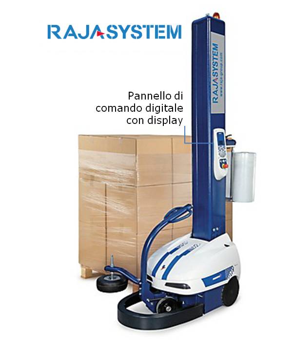 Robot semovente per l'avvolgimento con film estensibile