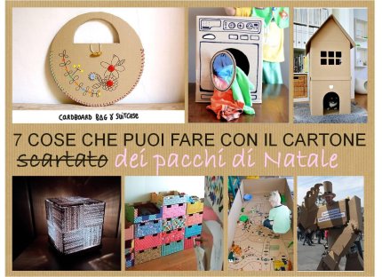 7 utilizzi creativi del cartone scartato