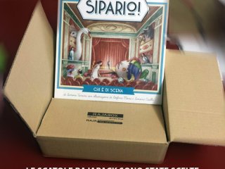 Scatole Rajapack per spedire "Sipario"