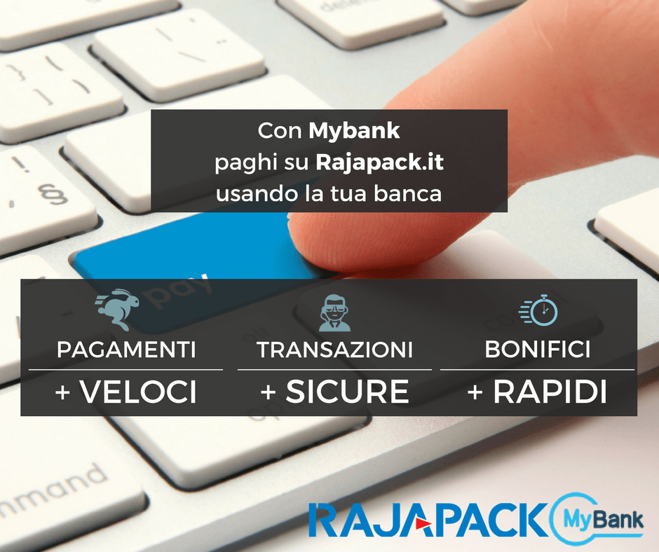 Rajapack.it sceglie MyBank