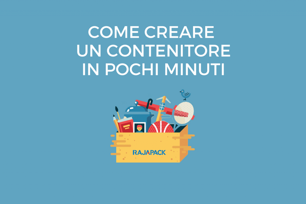 Riciclo creativo di una scatola di cartone