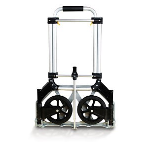 CARRELLO PORTAPACCHI 6 RUOTE PER SCALE CON PEDANA PIEGHEVOLE