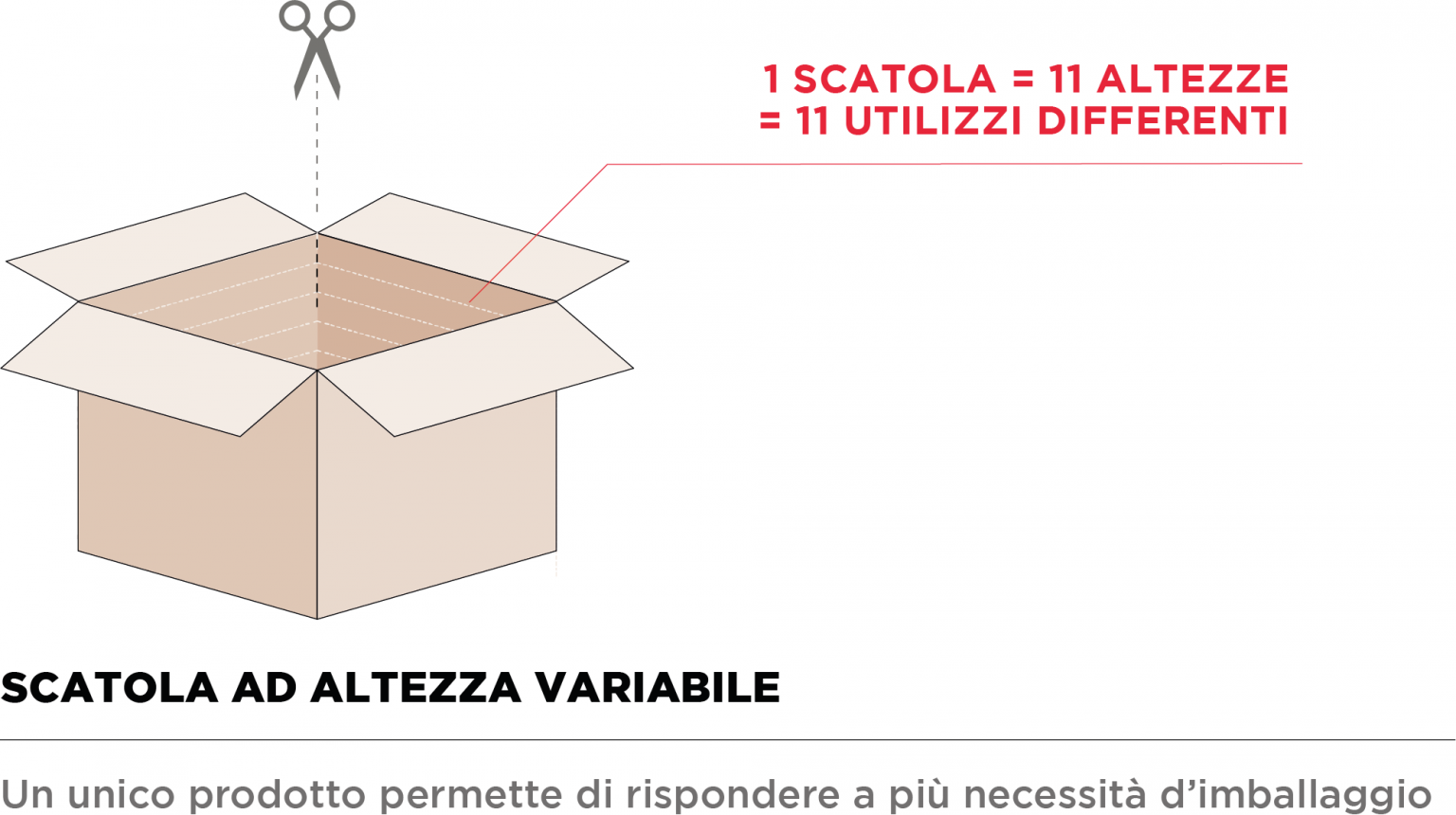 Scatole altezza variabile per risparmiare sugli imballi - Blog RAJA