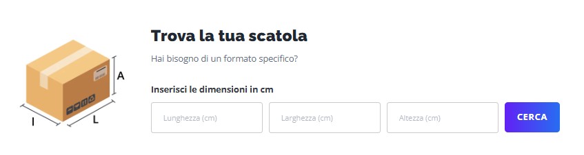 Trova la tua scatola