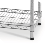 Scaffalature in acciaio cromato